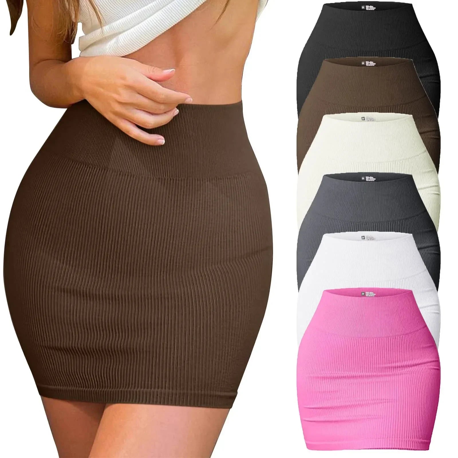 Lässiger A-Linien Minirock – Kurzer Faltenrock im Casual Style für Damen